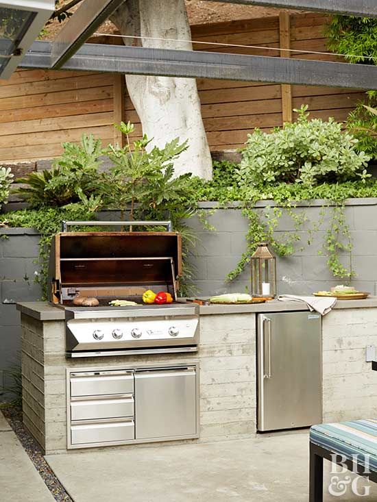 Backyard grill station ideas