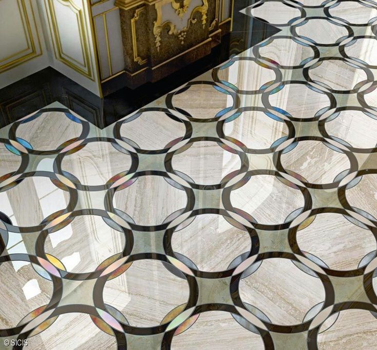 Floor tiles interior design