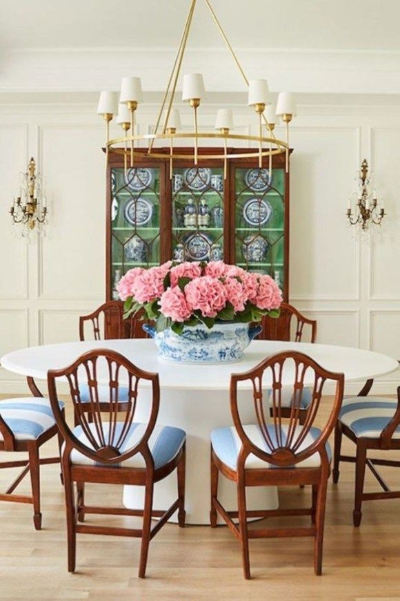 Formal dining decorating ideas