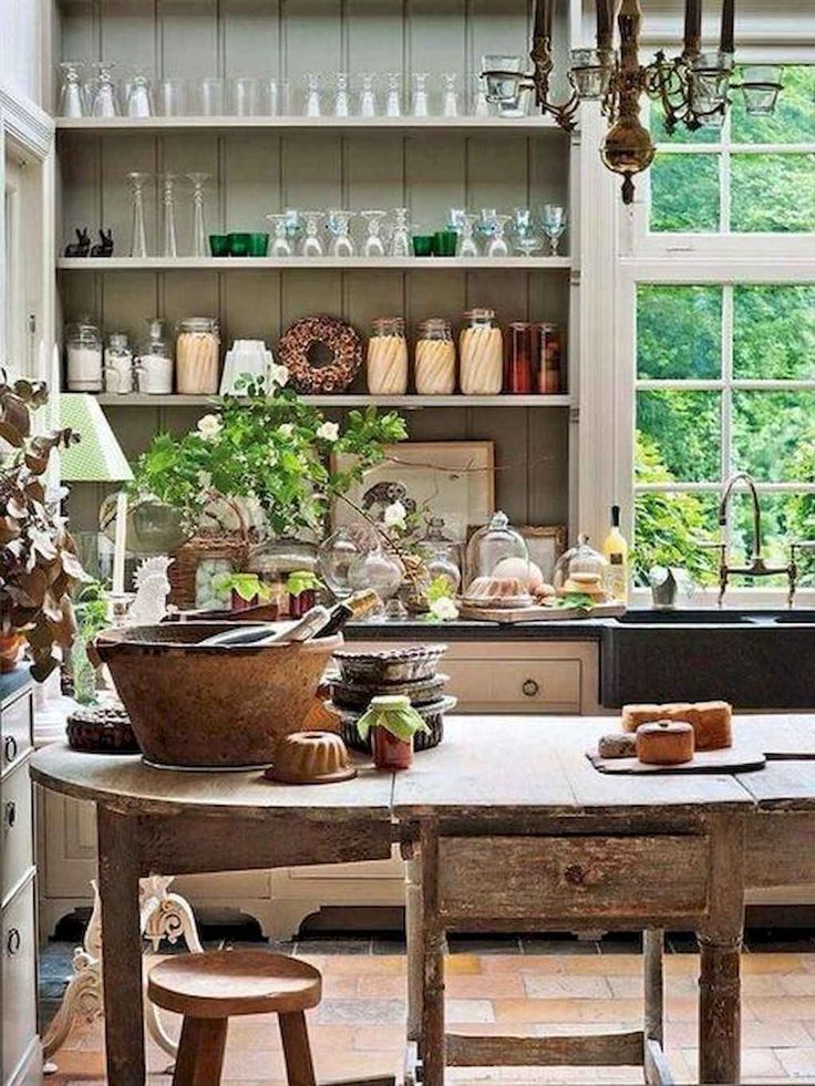 Rustic french country kitchen ideas