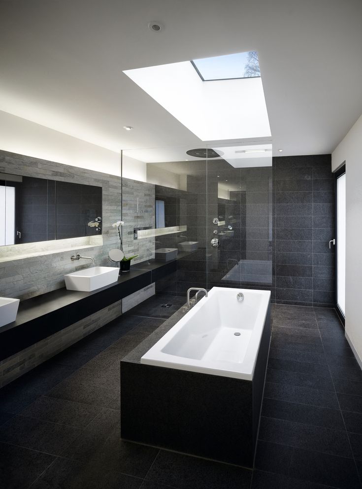 Luxury contemporary bathroom