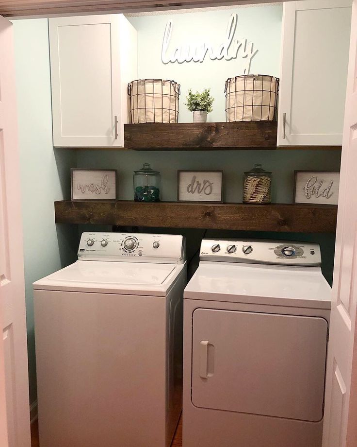 Designs for small laundry rooms