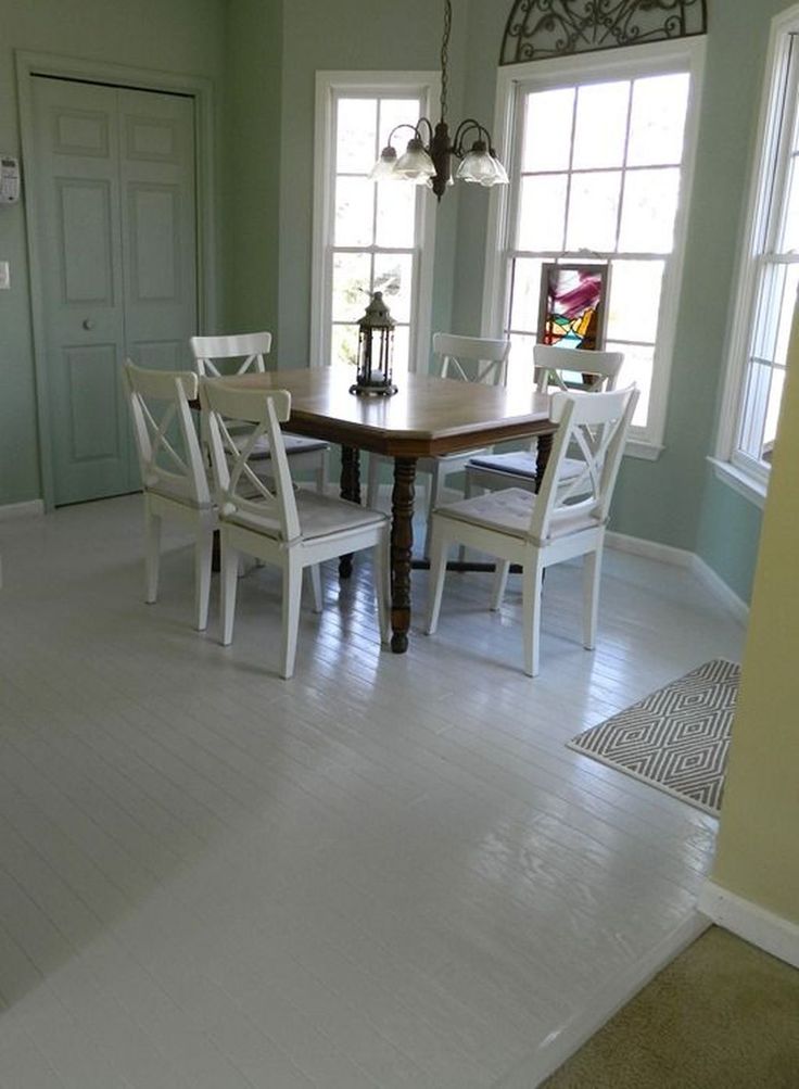 How to clean worn wood floors