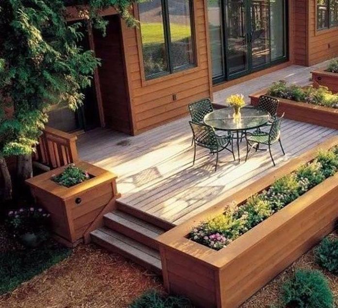 Patio plant design ideas