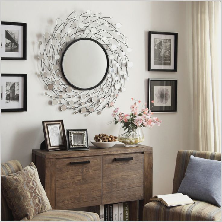 Large mirror living room ideas