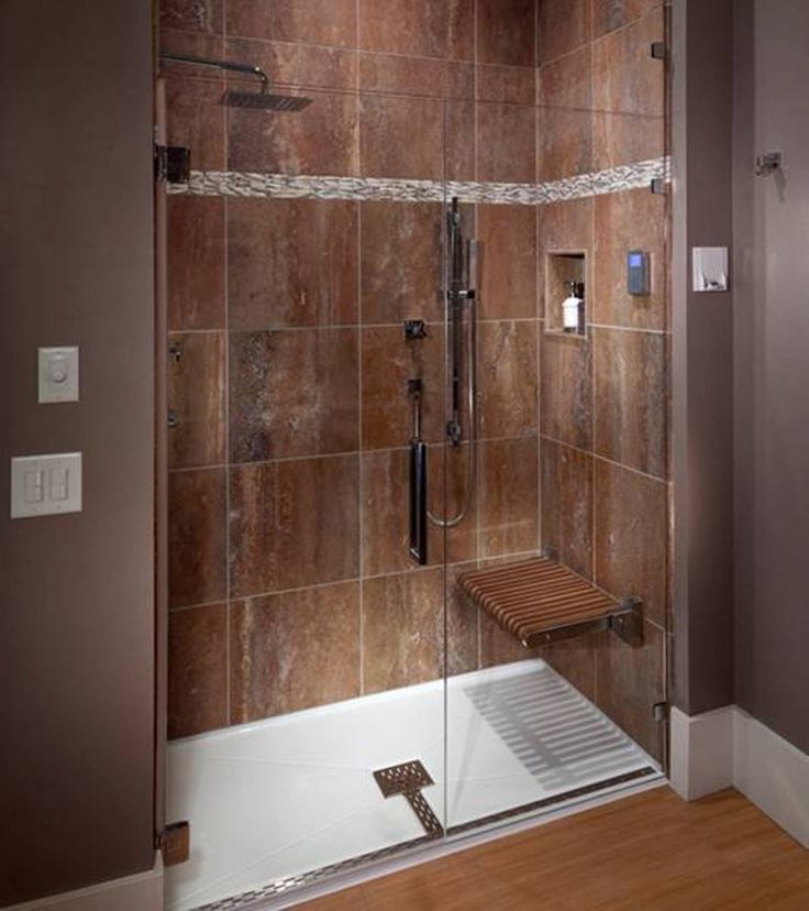 Shower base tile ideas