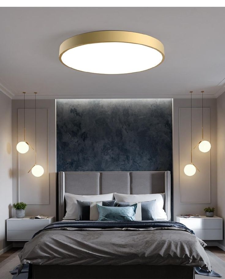 Lighting in bedroom interior design