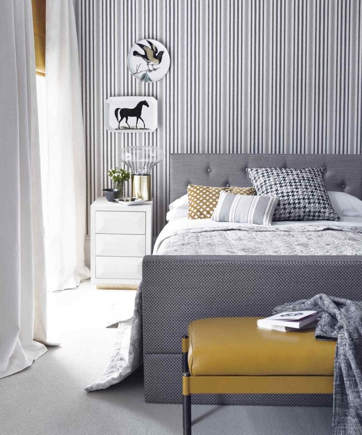 Room ideas grey and white