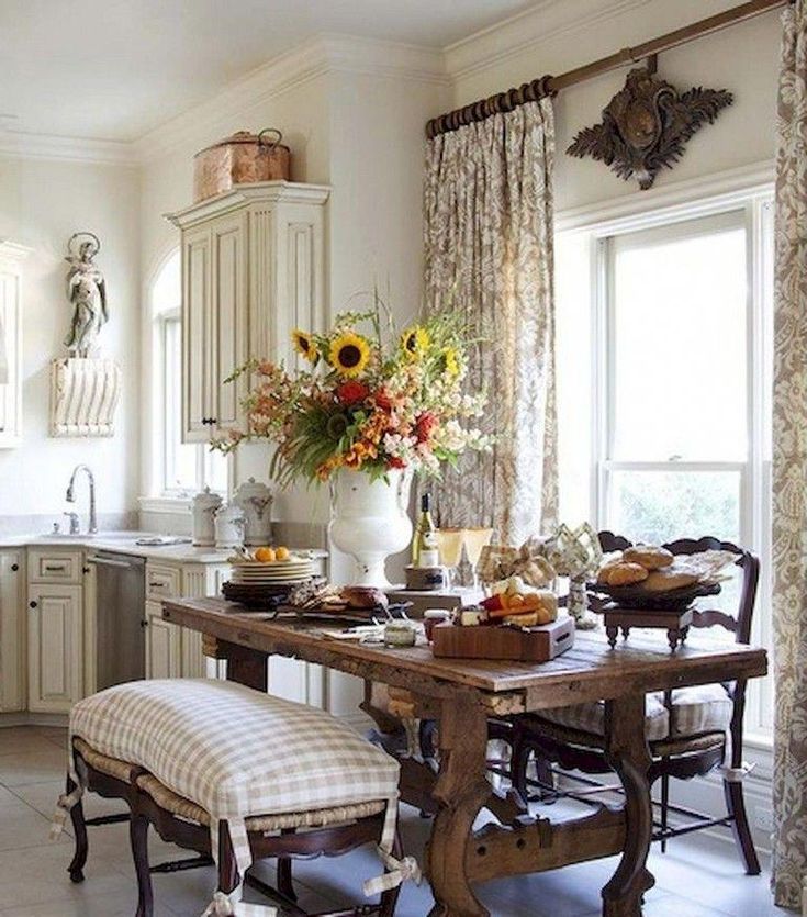 French country kitchen 2023