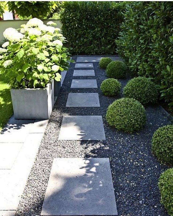 Narrow yard landscaping ideas