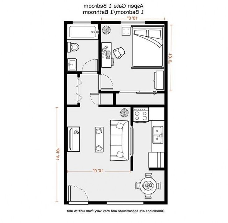 Basement bathroom floor plan