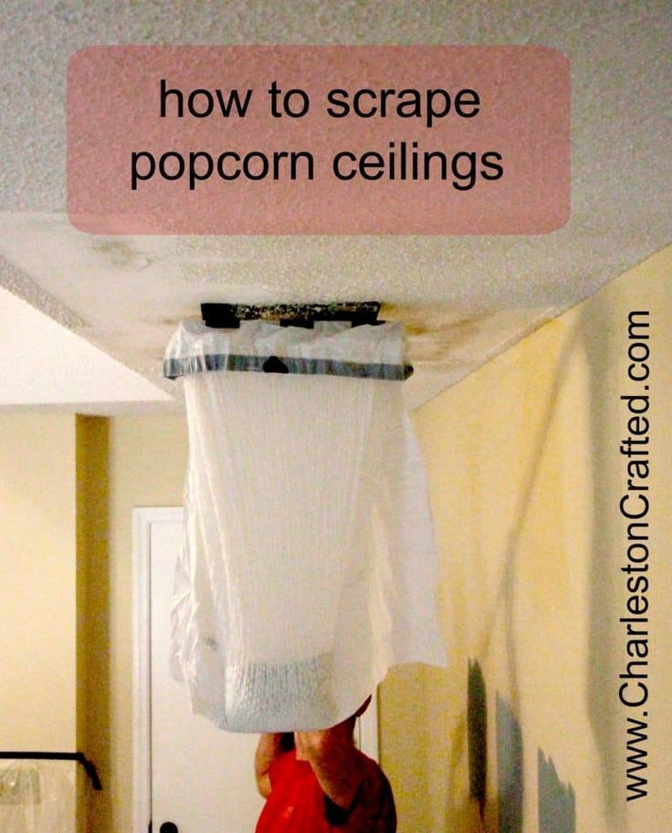 How to scrape a ceiling