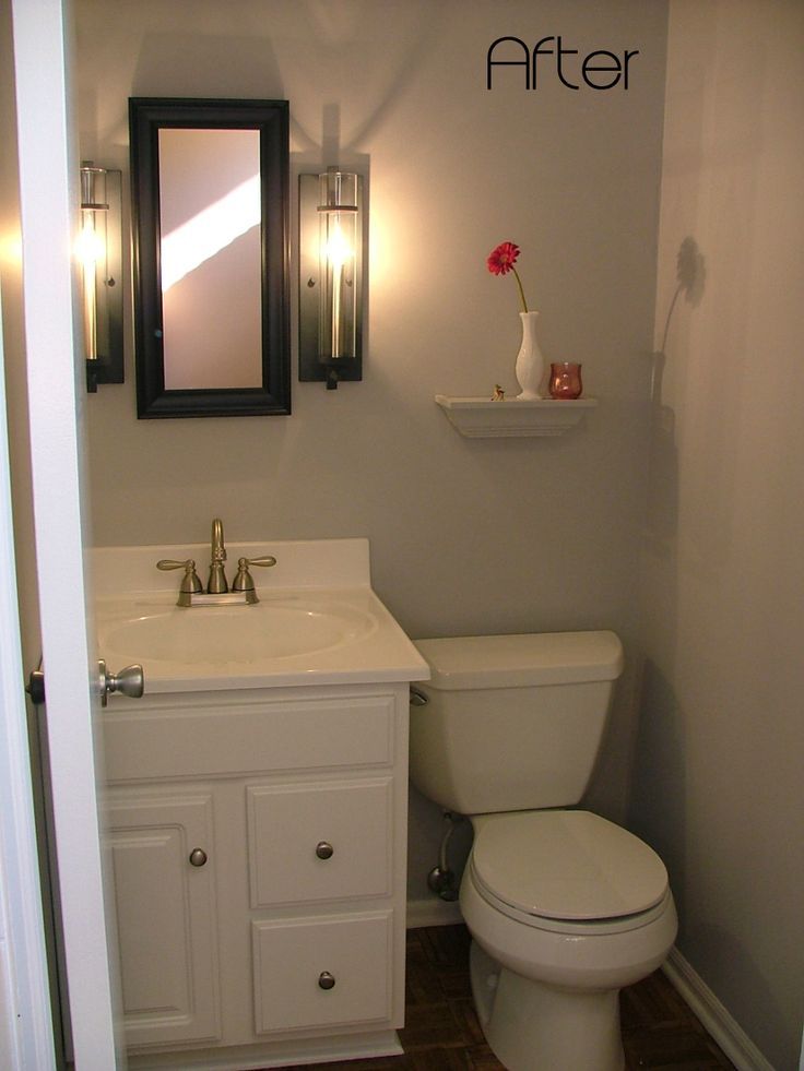 Very small bathroom decor ideas