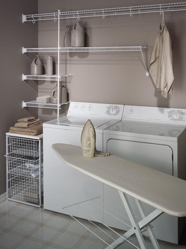 Best shelving for laundry room