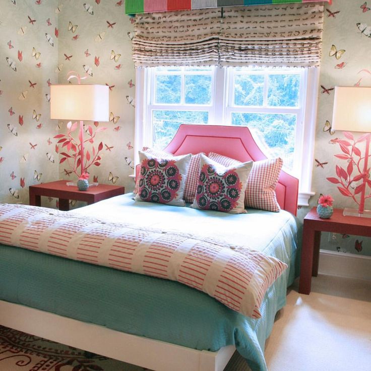 Teenage girl bedroom wallpaper ideas