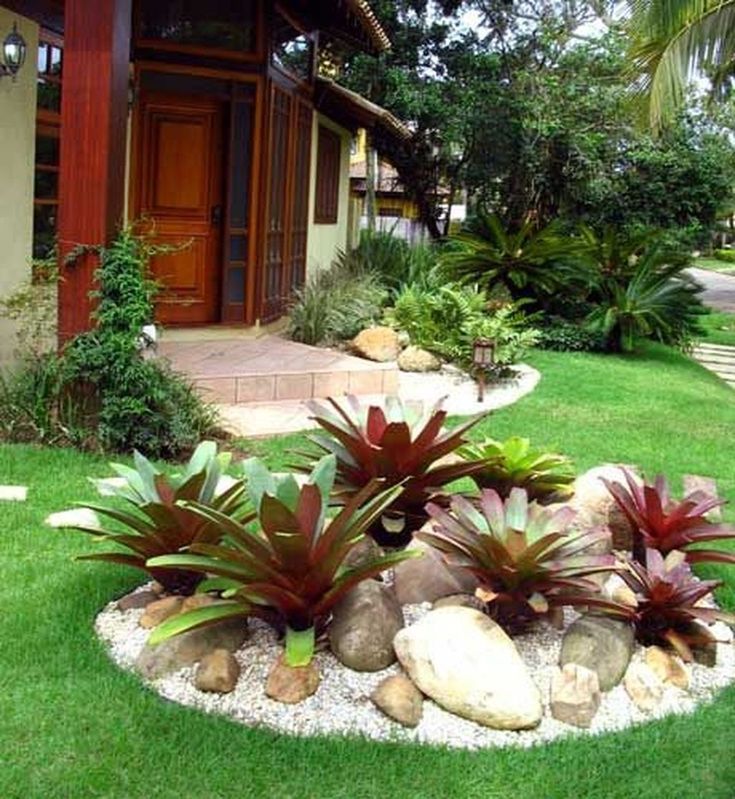 Rock gardens for small spaces