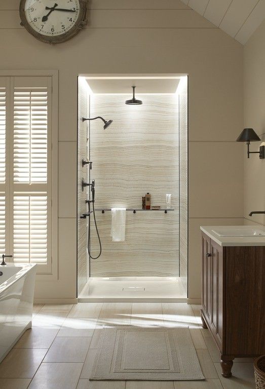 Decorative paneling for bathroom