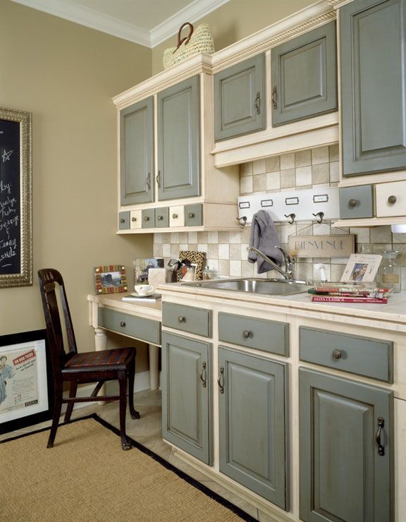 Kitchen cabinet color design