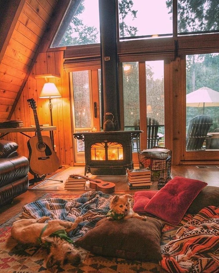 Winter living rooms