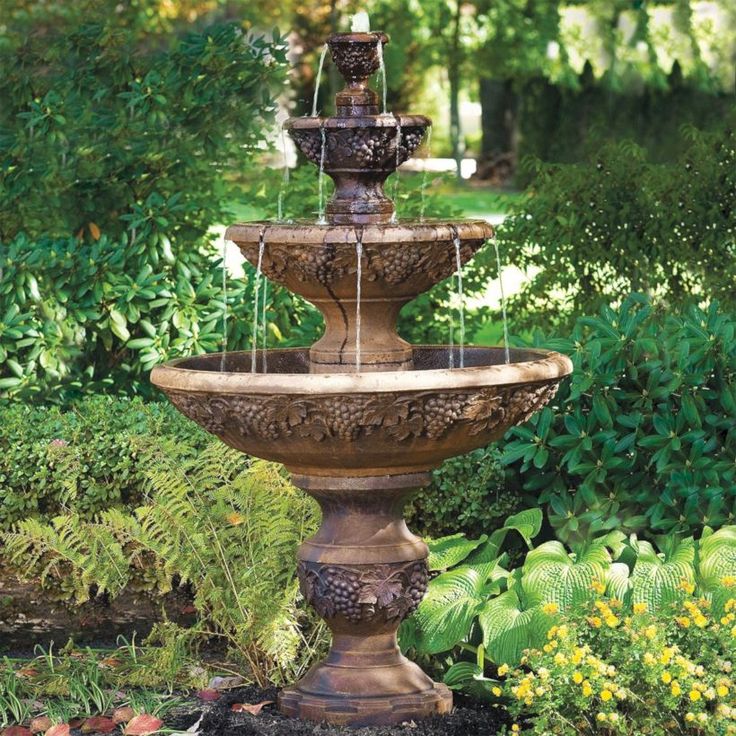 Fountain design for garden