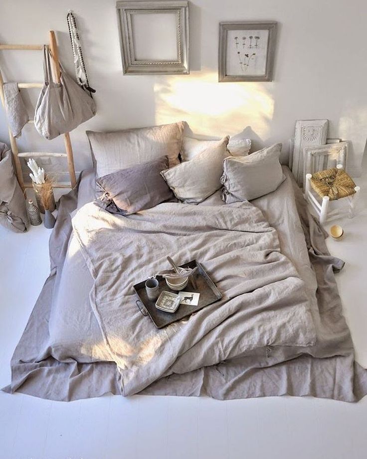 Bed on the ground ideas