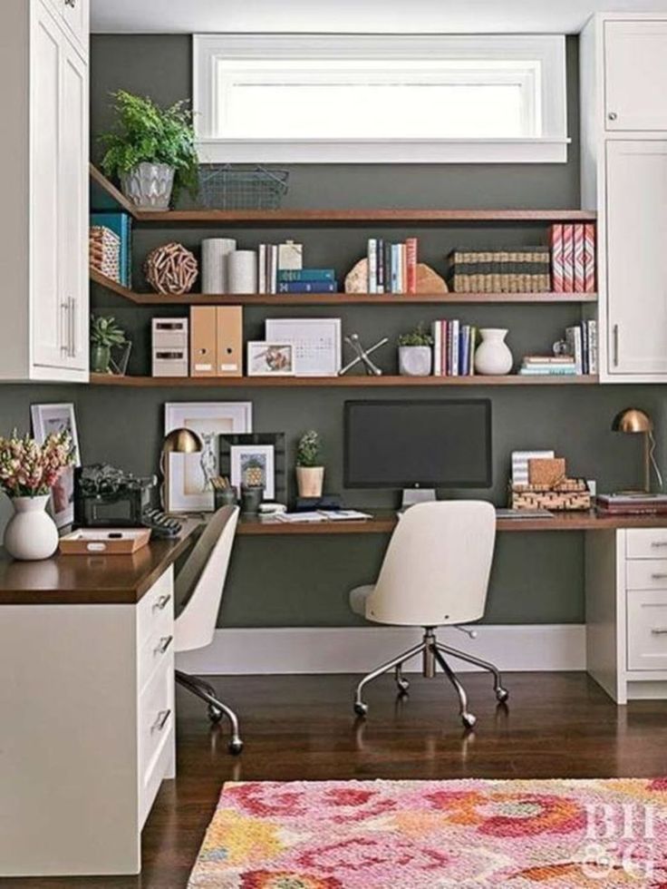 Modern home office colors