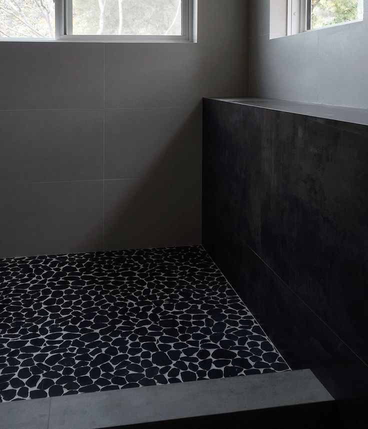 Bathroom terrazzo floor
