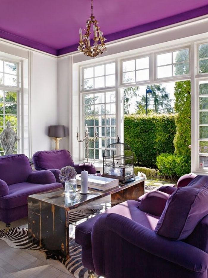 Purple room designs