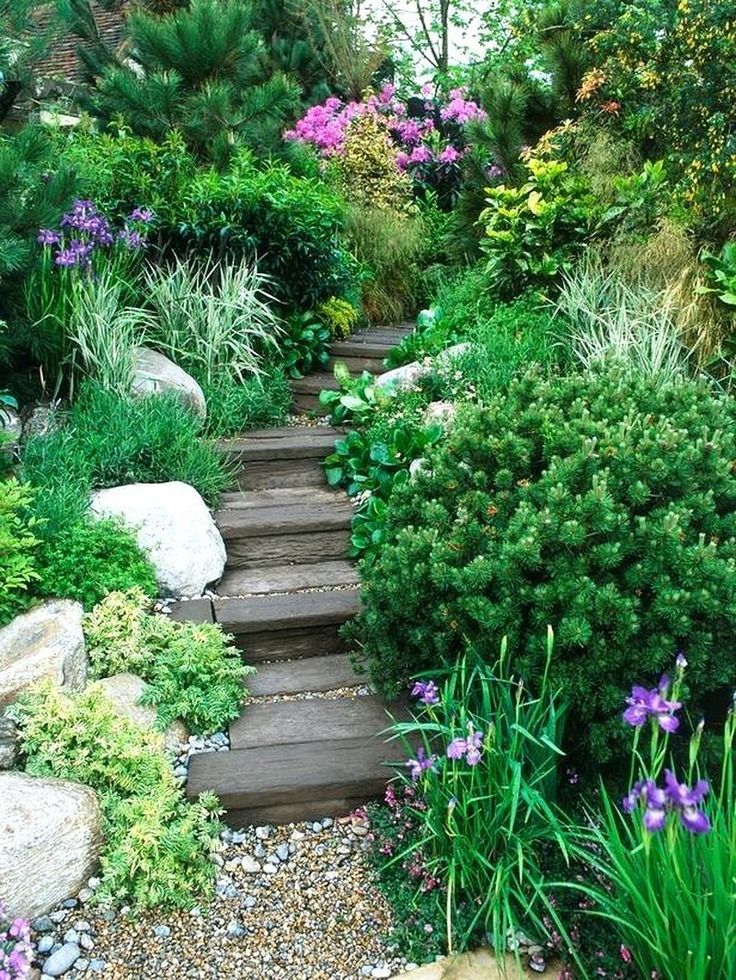 Cottage garden landscape ideas