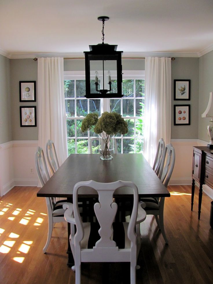 Neutral dining room colors