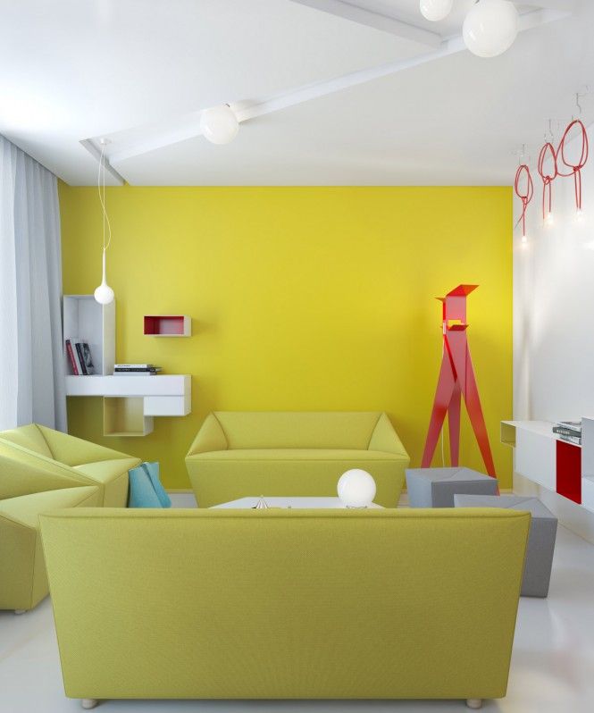 Colorful small living room ideas