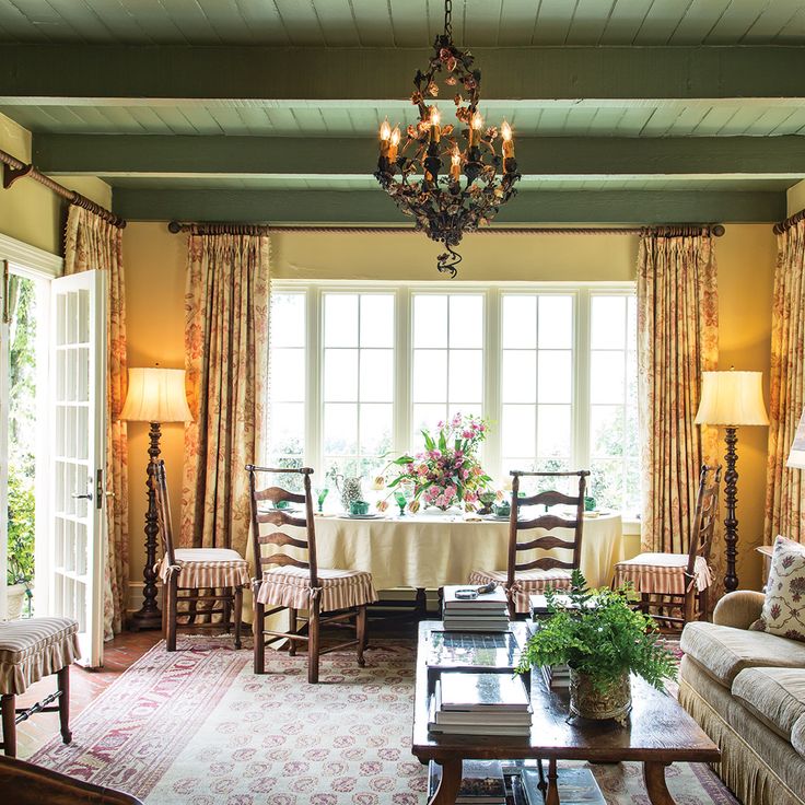 French country style interior