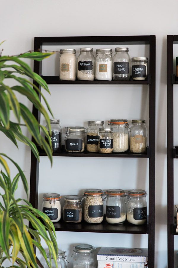 How to organize a deep pantry