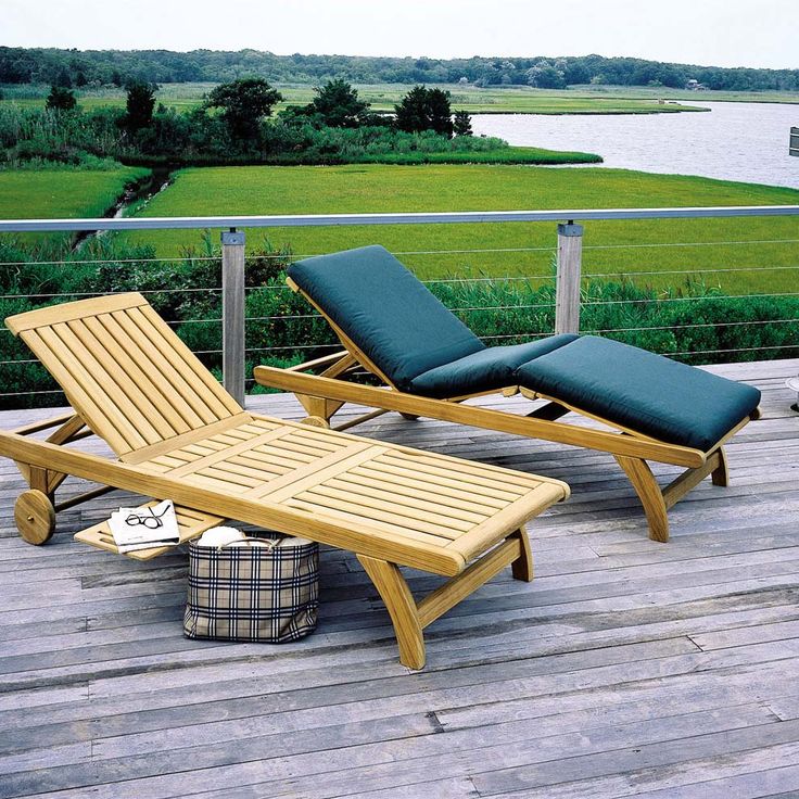 Relaxing outdoor furniture