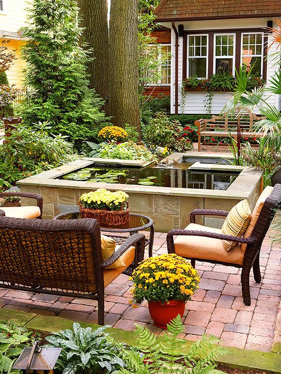 Landscape your backyard