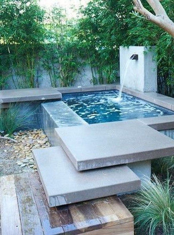 Small pool decks