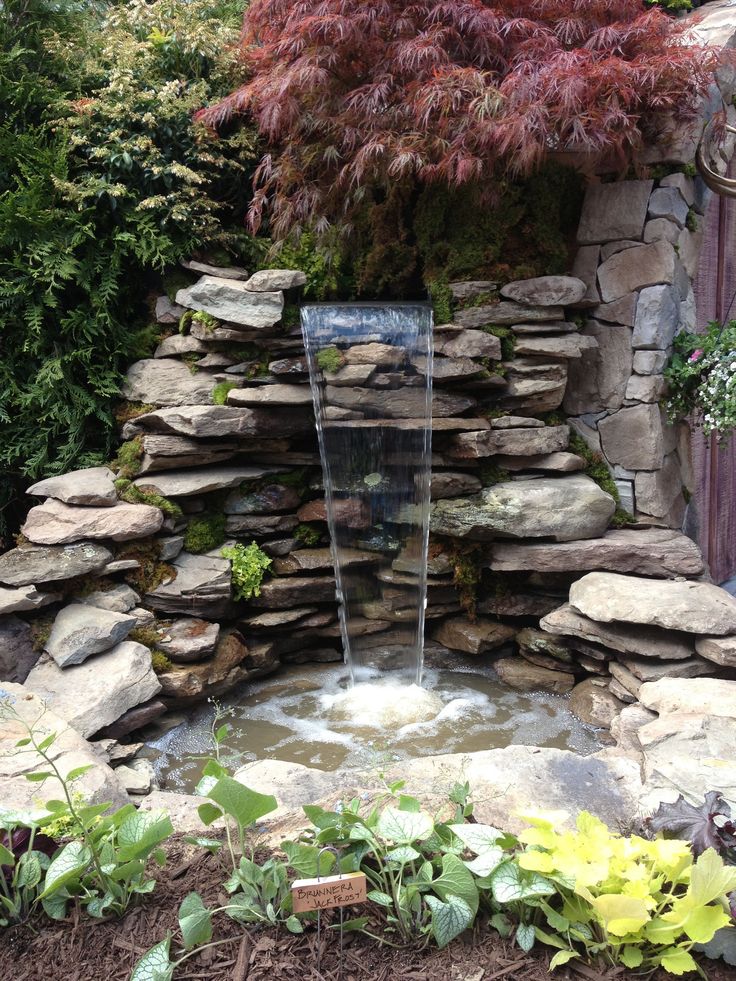 Pond water feature ideas