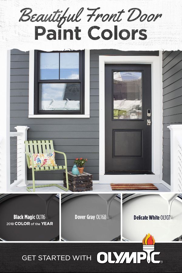 Paint color for exterior door