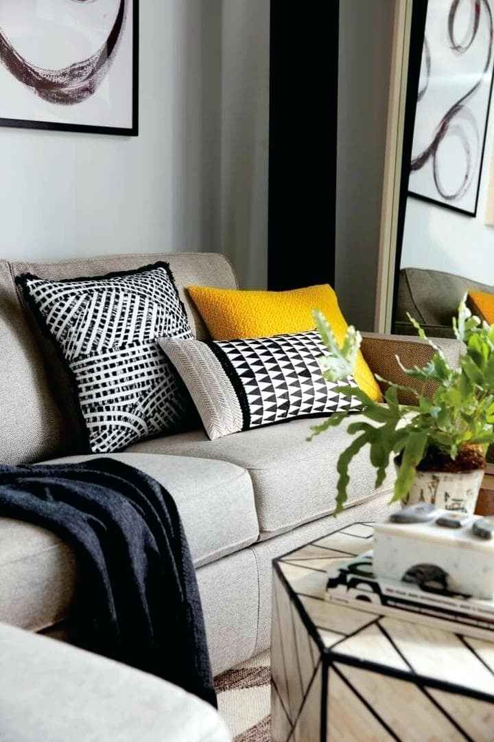 Living room decor ideas grey couch