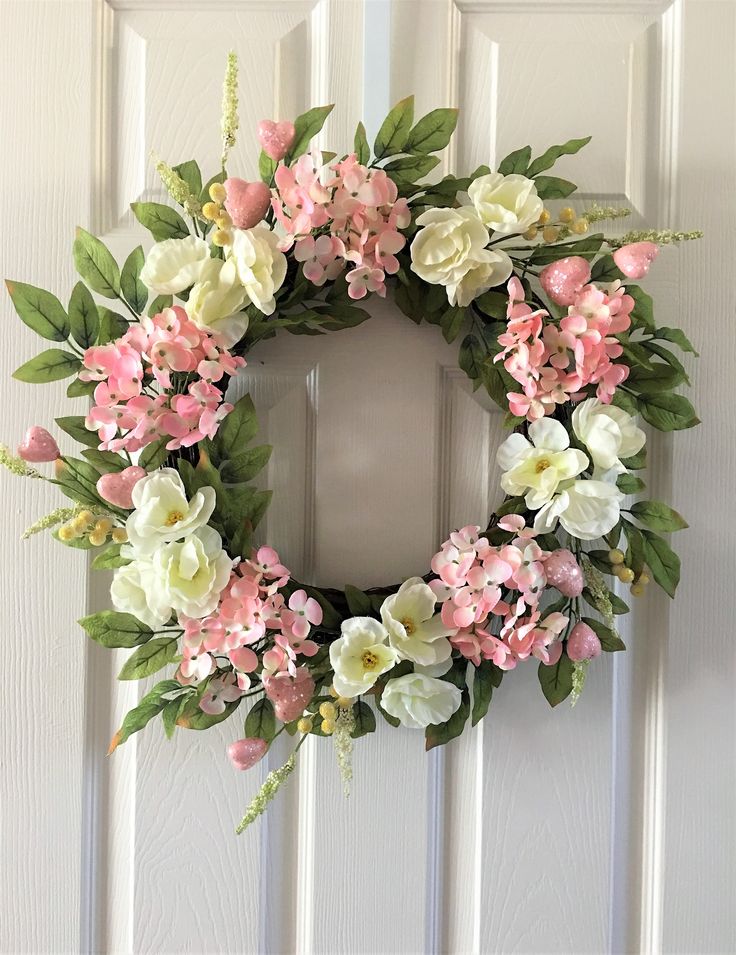 Seasonal door wreath