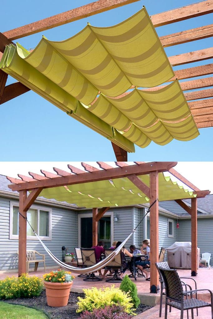 Pergola for shade design