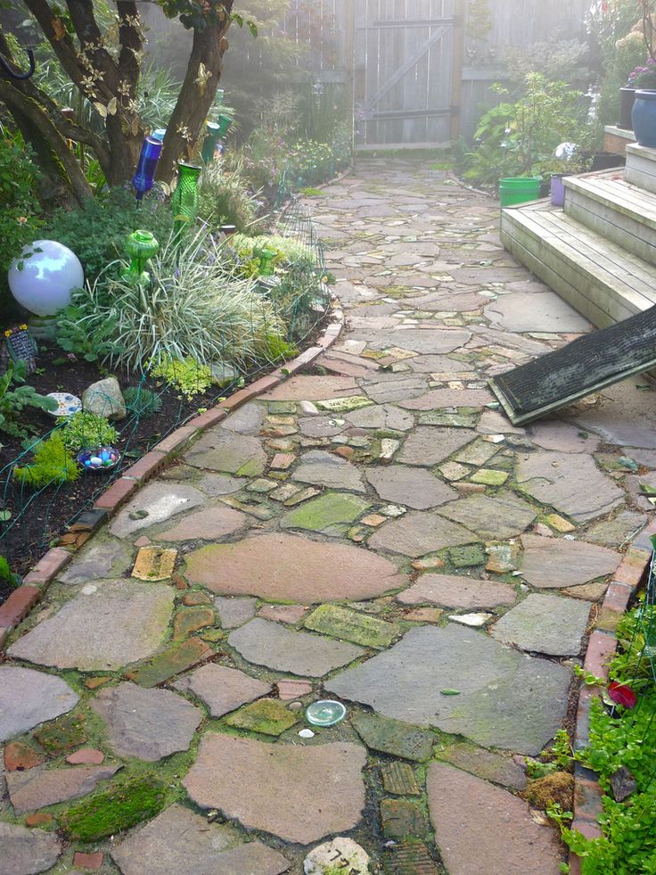 Best material for garden pathways