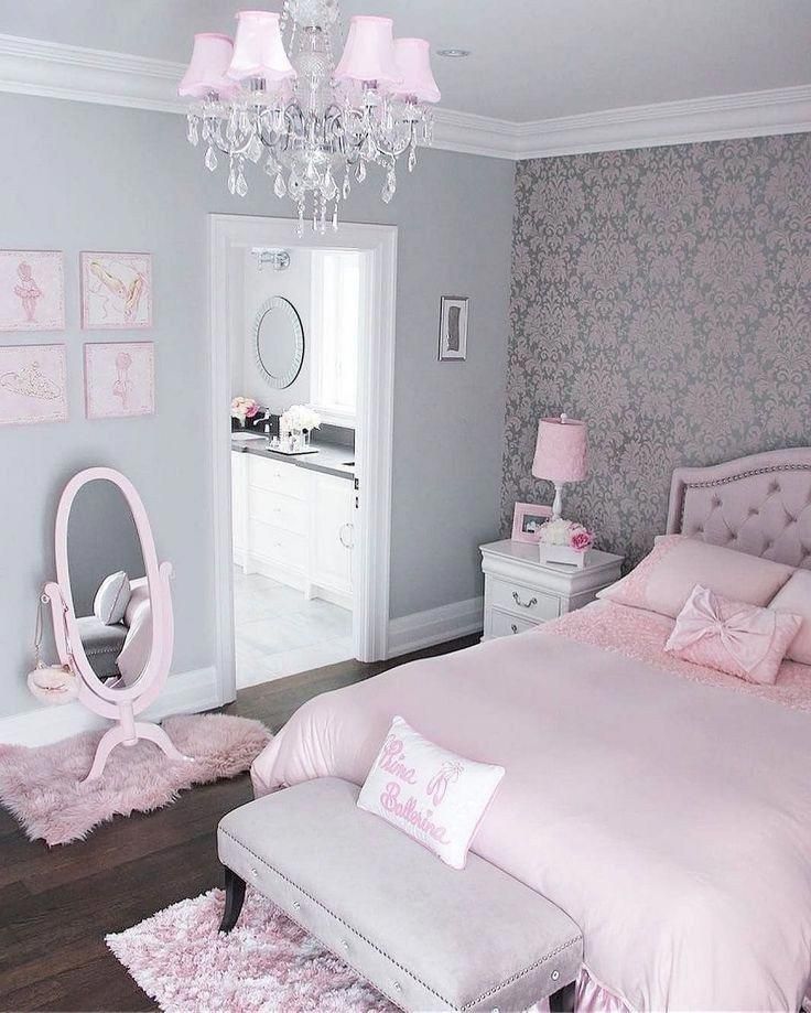 Pretty wallpaper for girls bedroom