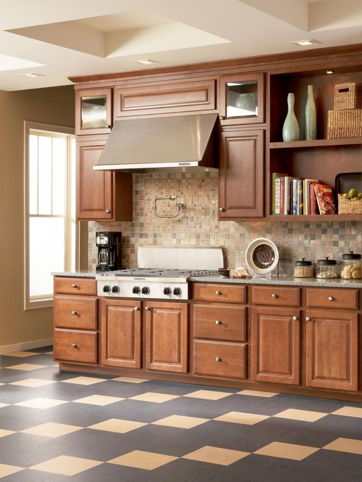 Floor designs for kitchens