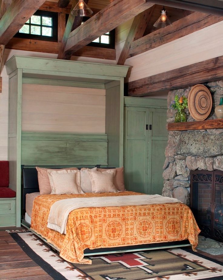 Simple rustic bedroom ideas