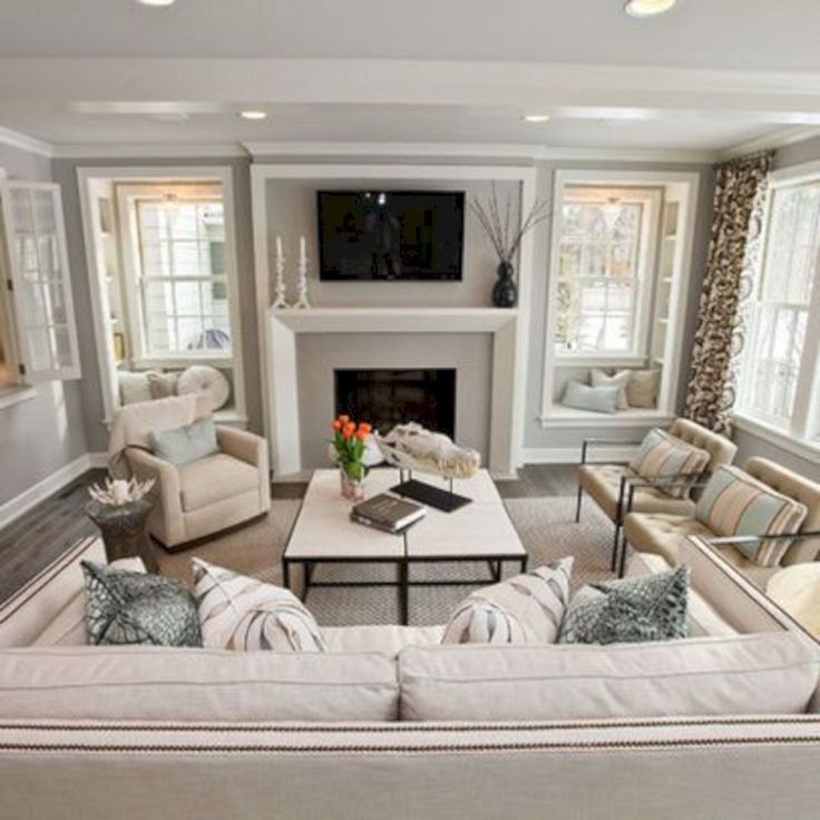 Cottage style family room