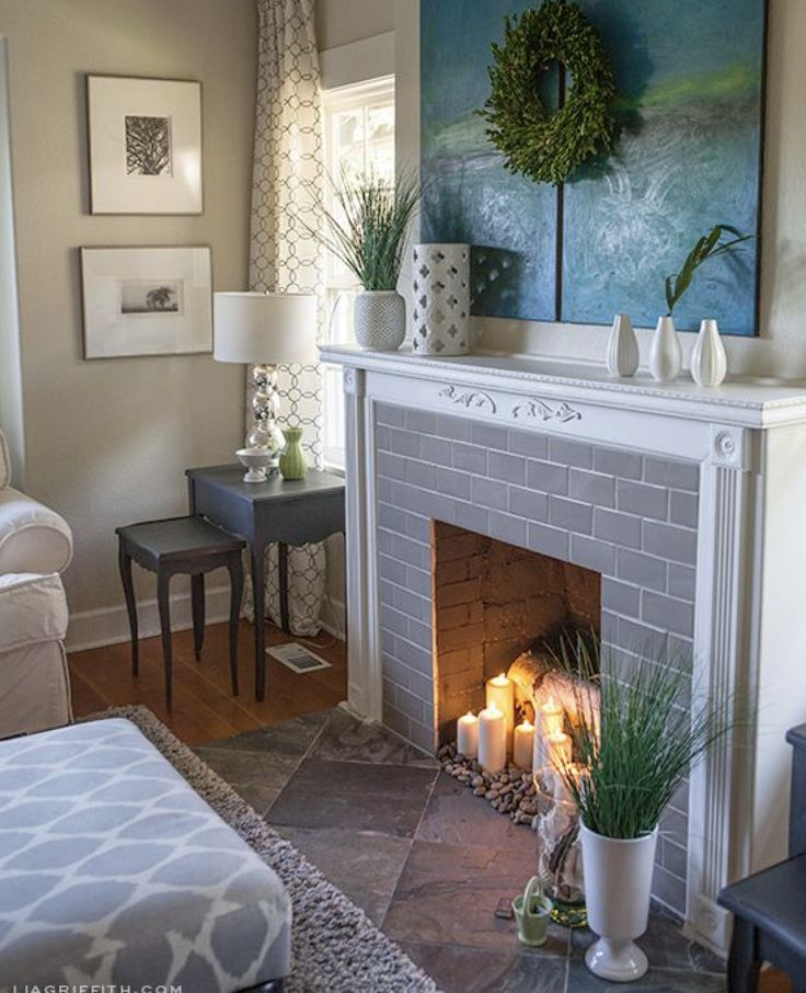 Fireplace feature wall paint ideas