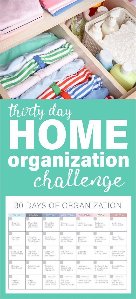 Organize your home