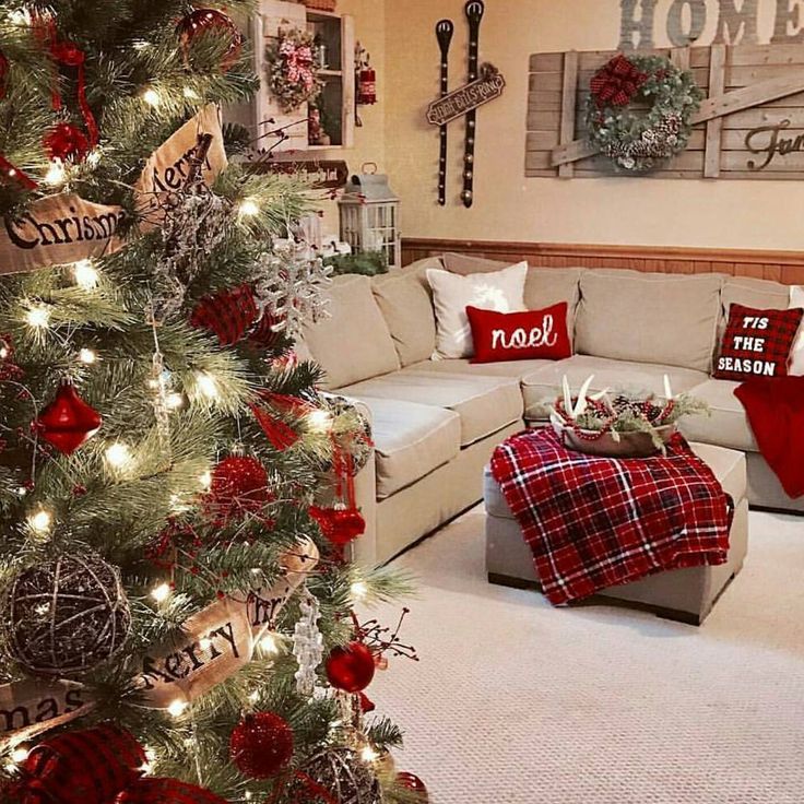 Cute christmas living room