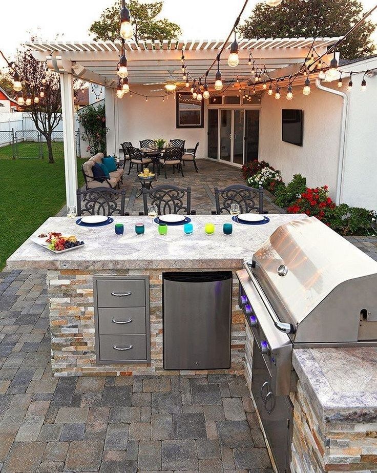 Backyard kitchen on a budget